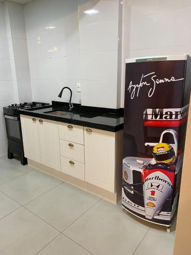 Dapur atau dapur kecil di Edifício Madrid | Ayrton Senna
