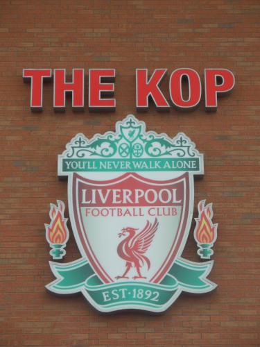 a sign on the side of a brick building at The Cabbage Hall Hotel in Liverpool
