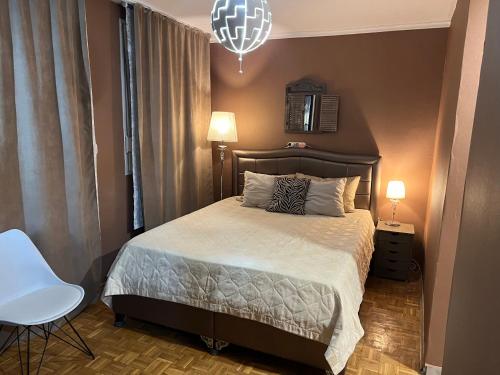 Postel nebo postele na pokoji v ubytování Banja Luka CITY2