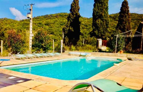 Domaine de Gourgounet Gite de groupe 25 couchages avec piscine privative