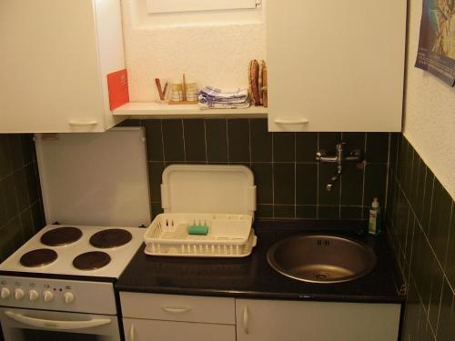 Kuchyňa alebo kuchynka v ubytovaní Petar Apartment