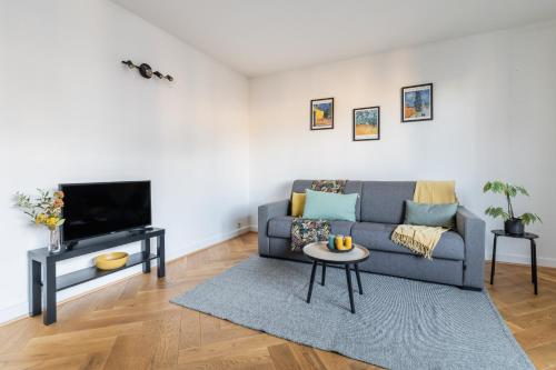 Bel appartement 6 Pers bord Canal de l'Ourcq La Villette-PARKING