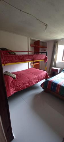 Katil atau katil-katil dalam bilik di Casavistacolliguay