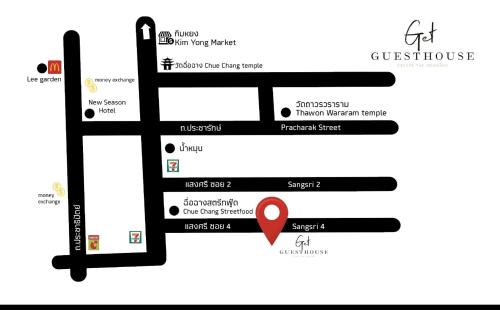Fotografie z fotogalerie ubytování Get GuestHouse 2 ( Sangsri soi 4) v destinaci Hat Yai