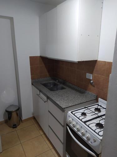 Kuchyň nebo kuchyňský kout v ubytování Costanera 3 dormitorios 2 cocheras estamos a 800 metros del centro