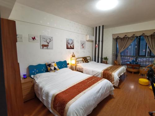 Gallery image of Wuhan Downtown Apartment - Hankou Core Deluxe Suite for 4 People in Wuhan