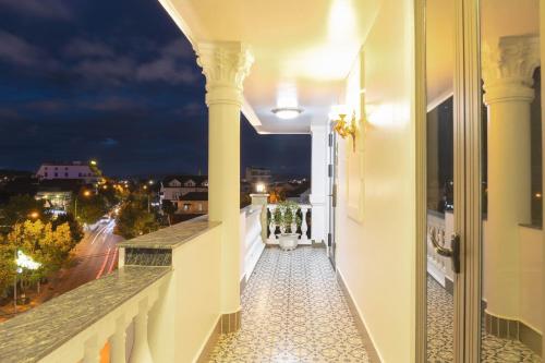 En balkong eller terrasse på OLAGI HOTEL
