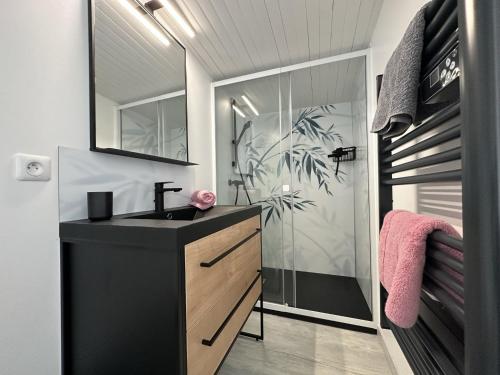 Superbe maison de vacances avec piscine chauffée et bain nordique - 8 pers
