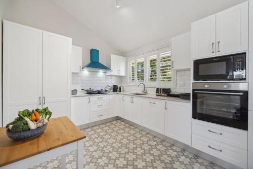 Una cocina o zona de cocina en Blue Mountain Views