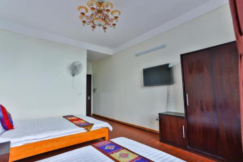 Μια τηλεόραση ή/και κέντρο ψυχαγωγίας στο JOVILLE HOTEL SAPA