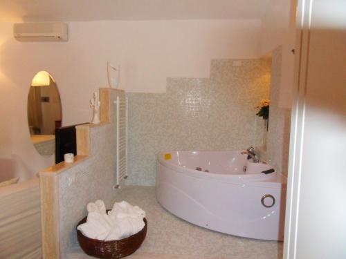 Koupelna v ubytování Hotel Il Casale