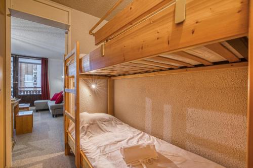 Postel nebo postele na pokoji v ubytování Ski In-Out - Heart of Val Thorens Great 6 Guests, WiFi 20