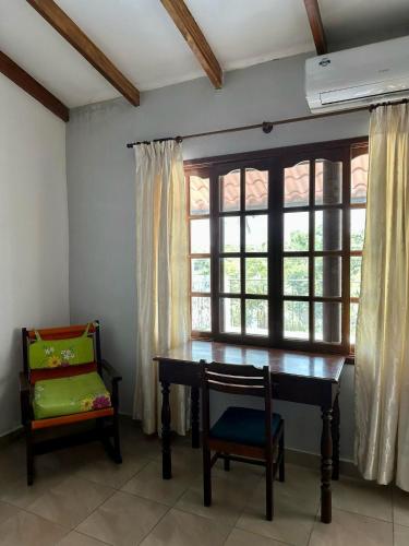 Prostor za sedenje u objektu El Refugio