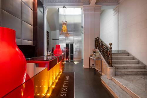 Posezení v ubytování Sixtytwo Hotel
