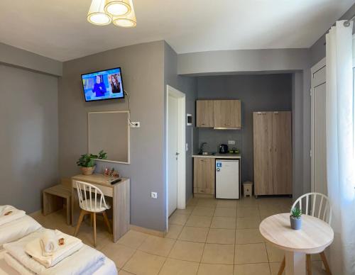 Η κουζίνα ή μικρή κουζίνα στο SUNIBELROOMS