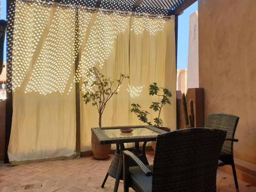 Majutuskoha 3 bedrooms villa with private pool and enclosed garden at Marrakech korruse plaan