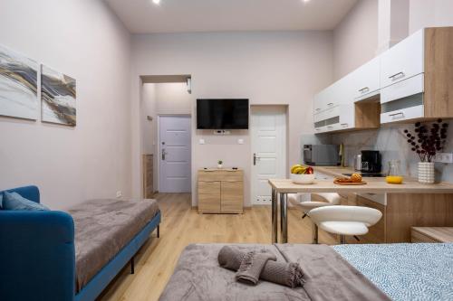 Dapur atau dapur kecil di GoodWind Aparthotel