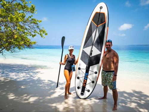 Clientes alojados en Dhonfulhafi Beach View