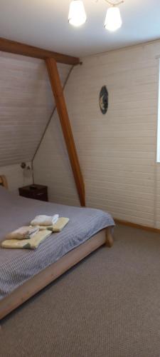 Postel nebo postele na pokoji v ubytování Zelena Sadyba Bila Stavka