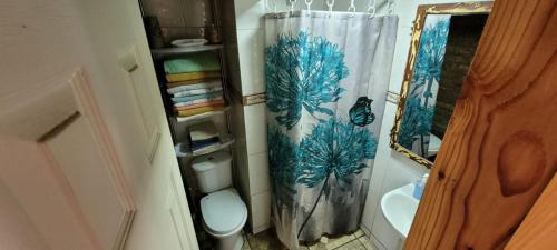 Koupelna v ubytování Hostal Sol y Luna