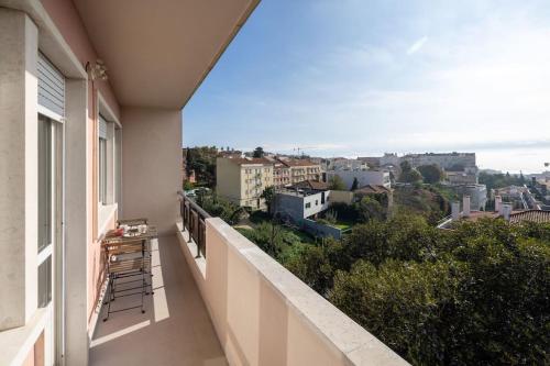 Casa do Largo-vista sobre Lisboa