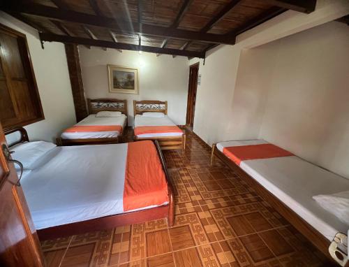 Katil atau katil-katil dalam bilik di Villa Alejandra Del Quindio
