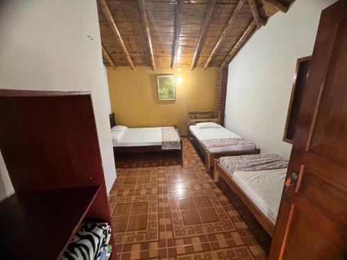 Katil atau katil-katil dalam bilik di Villa Alejandra Del Quindio