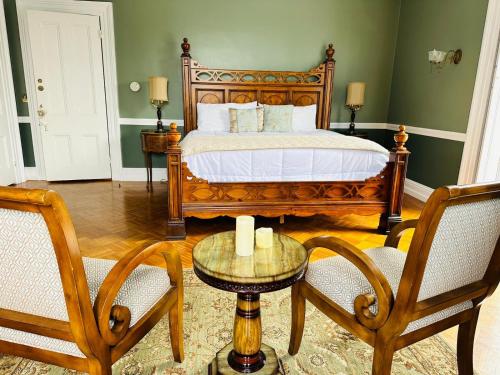 Ένα ή περισσότερα κρεβάτια σε δωμάτιο στο The Hamilton Hoppin House
