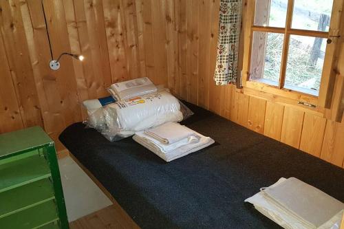 Postel nebo postele na pokoji v ubytování Almhütte für Summer und Wintersport