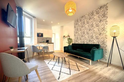 Le Brillant-Charmant appartement proche gare