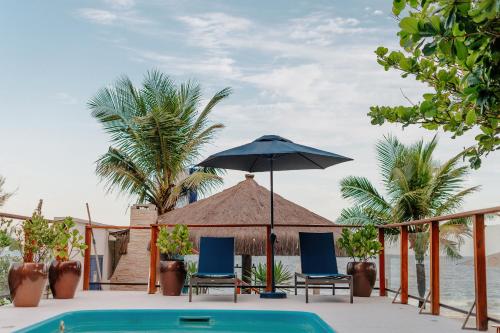สระว่ายน้ำที่อยู่ใกล้ ๆ หรือใน Casa Cancun Eventos e Hotel Boutique