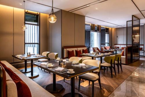 Posezení v ubytování Grand Mercure Yichang Waitan