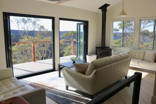 Zona de estar de Blue Mountain Views