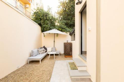 Αίθριο ή υπαίθριος χώρος στο A casa di Giuly