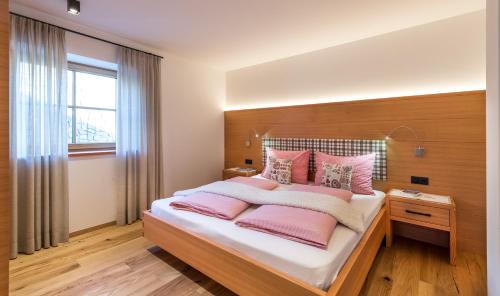 Cama o camas de una habitación en Proderhof