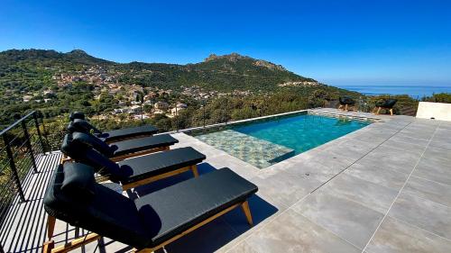 VILLA CORSA**** PISCINE VUE MER PANORAMIQUE