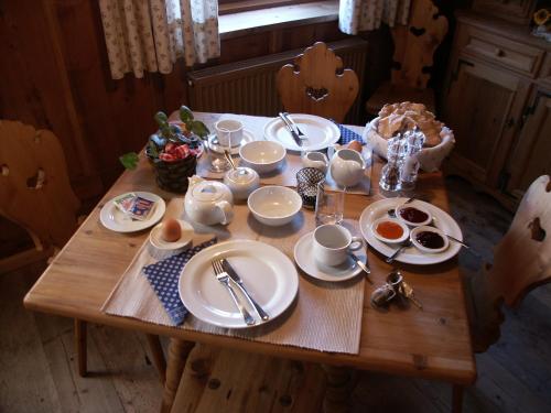 Jídlo v bed and breakfast nebo okolí