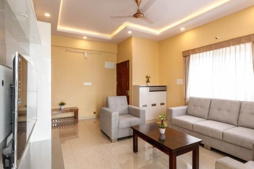 Posezení v ubytování Elite Peak Serviced Apartments