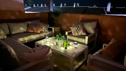 Χώρος καθιστικού στο Manilva Beach Casa de Pedro