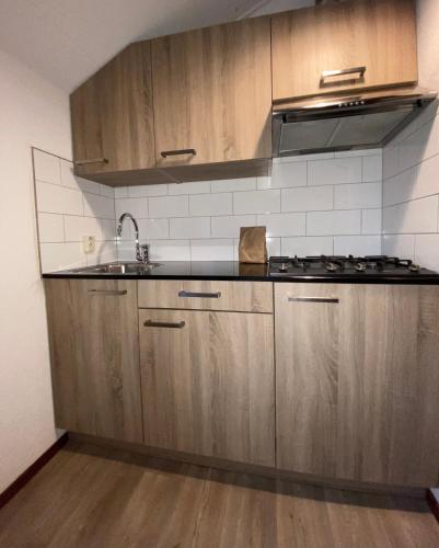 Appartementen De Zegelskoëlにあるキッチンまたは簡易キッチン