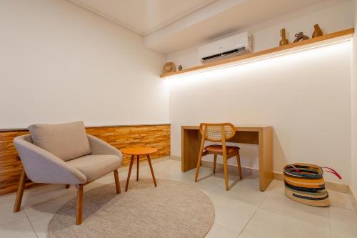 Ruang duduk di Afago Mareiro Hotel