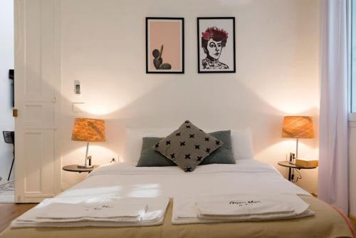 Llit o llits en una habitació de Hidden Gem 1BR Apartment