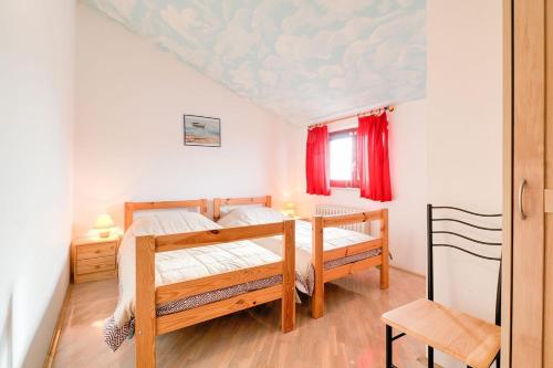 Postel nebo postele na pokoji v ubytování House ROMY