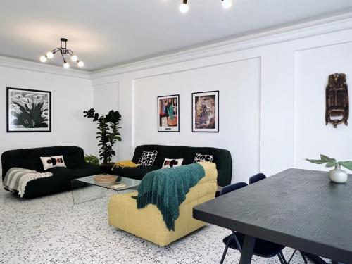 Zona d'estar a Chill 2Br haven Gemmayze