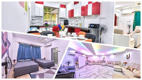 Η κουζίνα ή μικρή κουζίνα στο Penang Dream Banglo Events up to 120 Pax