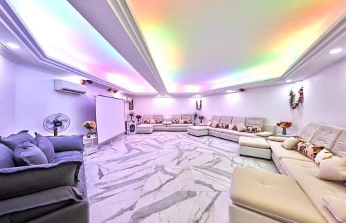 Χώρος καθιστικού στο Penang Dream Banglo Events up to 120 Pax