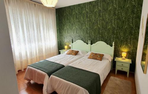 Postel nebo postele na pokoji v ubytování Casa da Banda
