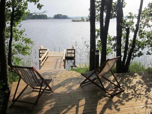 Naturlandskabet i nærheden af feriehuset