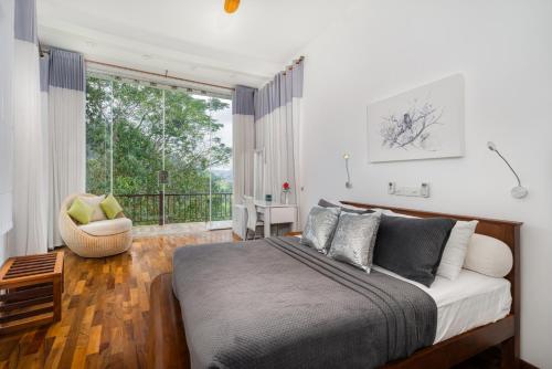 Villa Vajrapaniにあるベッド