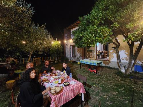 Jardín al aire libre en Villa Shuaipaj